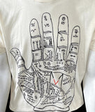 Anvil Men's Hand Horoscope Graphic Short Sleeve Shirt Size Large