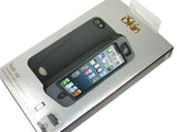 New iSkin Fuze 360 Case for iPhone 5 Black w/ Titan Screen Protector FUZE5G-BK1