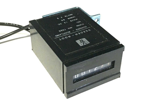 VEEDER-ROOT WH 7286 COUNTER MODULE 12 VDC 2.5 WATTS 58 OHMS