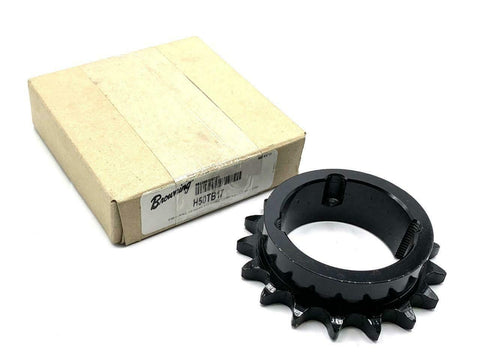 Browning H50TB17 Roller Chain Sprocket 50 Chain 17 Teeth 5/8" Bore