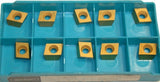Lot of 10 New Ingersoll Carbide Tin Coated Milling Inserts SPE-33R01 301 A