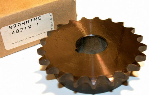 NEW BROWNING SPROCKETS 21 TEETH 1" BORE 4021X1 - 36 AVAILABLE