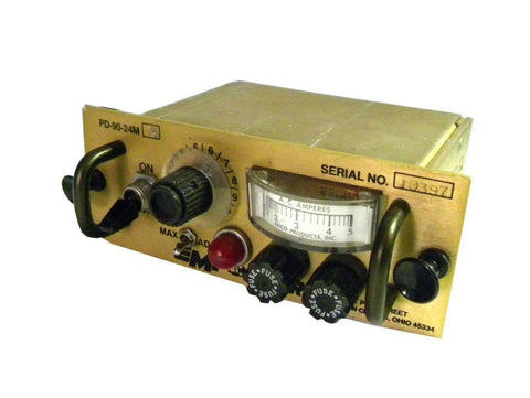 EMI PD-90-24M-5 ADJUSTABLE AC CURRENT UNIT 0-5 AMPS