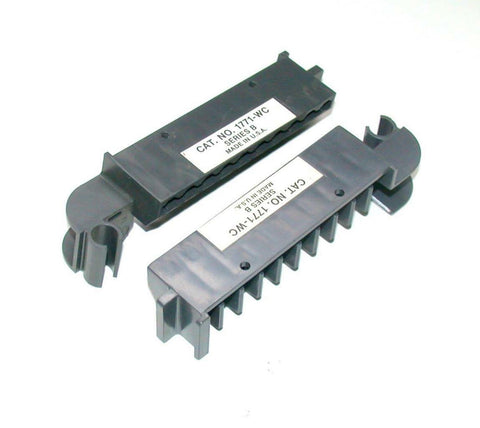 LOT OF 2 ALLEN BRADLEY  1771-WC   PLC FIELD WIRING TERMINAL BRACKETS