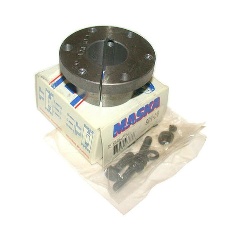 NEW MASKA  SHX1-1/8  TAPER LOCK BUSHING W/SCEWS AND LOCK WASHERS 1" BORE