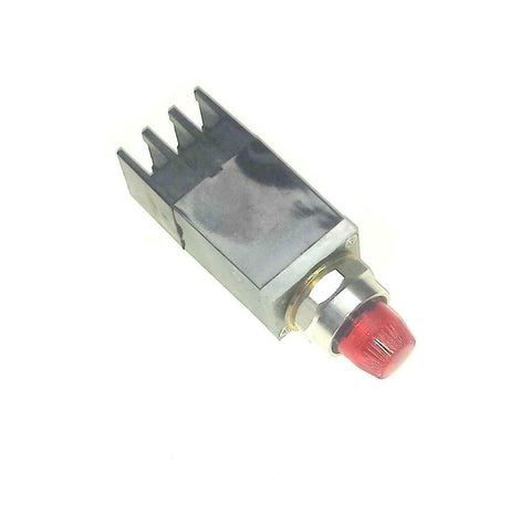 Allen Bradley  9001JP35  Panel Mount Red Pilot Light Indicator