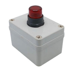 Allen-Bradley 800H-1HZ4C Push Button Enclosure Box W/ 800TC-N374 Light
