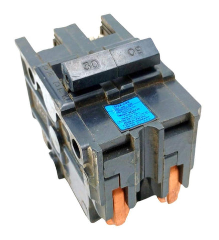 Federal Pacific NB230 2 Pole Circuit Breaker 30A 120/240VAC 1 Phase Bolt-On