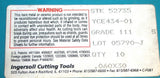 Lot of 10 New Ingersoll Carbide Finishing Milling Inserts YCE434-01 111S