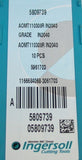 Lot of 10 New Ingersoll 5809739 Carbide Milling Inserts AOMT110308R IN2040