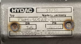 Hydac KHM-16SAE-3314 Hydraulic Stainless Steel Ball Valve 5800 PSI