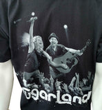 Anvil Men's Sugarland In Your Hands Tour 2012 Black Short Sleeve Shirt Size L