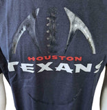 Nike Dri-Fit Men's NFL Houston Texans Football Navy Short Sleeve Shirt Size M