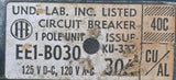 ITE EE1-B030 1 Pole Circuit Breaker 30A 120VAC 125VDC