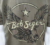 Alstyle Men's Bob Seger & The Silver Bullet Band 2011-2012 Green Shirt Size L