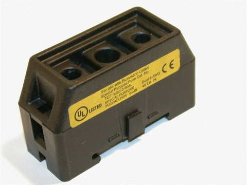 UP TO 2 BUSSMANN FUSE HOLDERS 60AMP 1POLE 600VAC TCFH60 FREE SHIPPING
