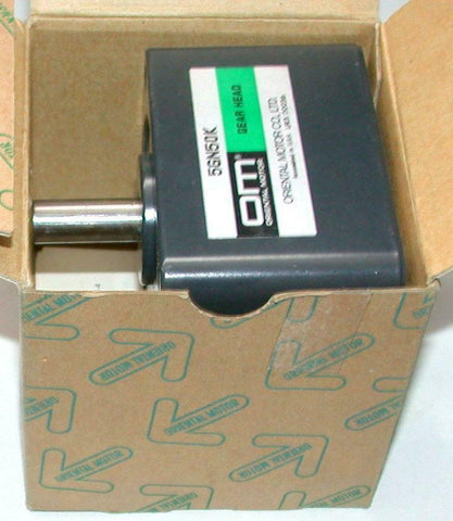 New Oriental Motor  5GN50K  Gearhead In the Original Box