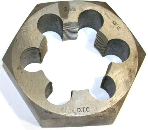 H.T.C. Hex Rethreading Die for 2 1/8"-12 NF Thread