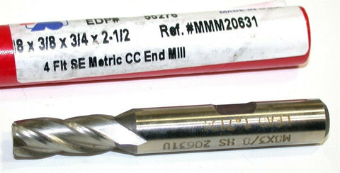Up to 3 New Regal 8mm 4 Flute HSS End Mill 55276