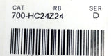 Allen-Bradley 700-HC24Z24 Ser. D Miniature Ice Cube Relay 14-Pin 7A 24VDC 4PDT
