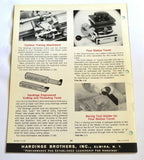 HARDINGE HLV-H HIGH SPEED TOOL ROOM LATHE BROCHURE