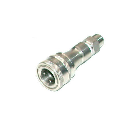Nitto Kohki 3S-V 137  X-10 Stainless Steel Female Quick Connect Coupling 3/8 NPT
