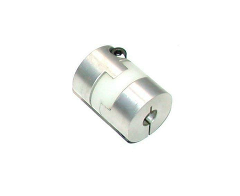 Unbranded Complete Aluminum Coupling W/Insert 5/16" Bore Dimensions 1" X 1-5/16"