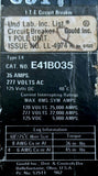 ITE E41B035 1 Pole Circuit Breaker 35A 277VAC 125VDC