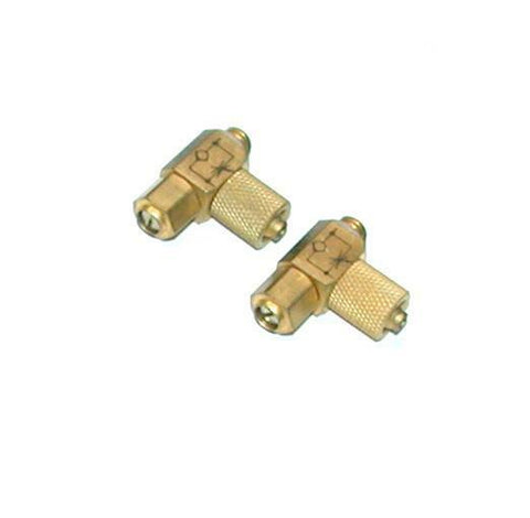 LOT OF 2 NEW DEPRAG  47.070  BRASS MINI FLOW CONTROL CHECK VALVES