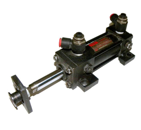 NEW HANNA PNEUMATIC CYLINDER 1.50" BORE 2" STROKE MS23ANCC1.50 2.00 DSF1G