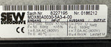 SEW Eurodrive MDV60A0030-5A3-4-00 AC Inverter Movidrive 3kW 08226652 MDV60A-00