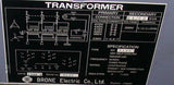 Brone Electric SH-3100  3-Phase Transformer 54/60 KVA