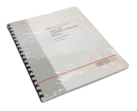 Motoman MARVI Visual DCI Installation & Operation Manual For Version 2.3.4