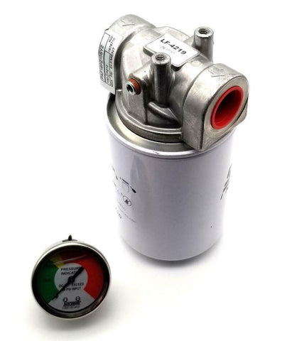 Schroeder PAF16PZ10SY2 Pneumatic Filter 100 PSI W/ Pressure Indicator