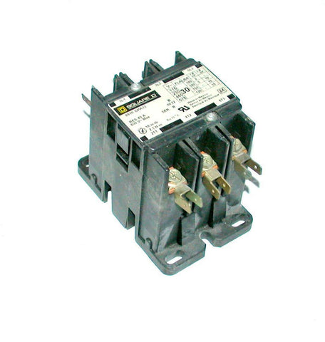 Square D  8910DPA33  Definite Purpose  3-Pole  Contactor 30 Amp Series B