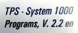 Leica TPS-System 1000 Programs V. 2.2 User's Manual