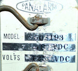 PANALARM 50S193 RELAY 125 VDC