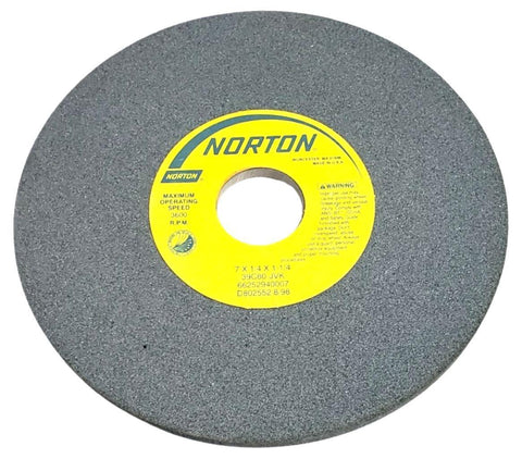 Norton 39C80-JVK Grinding Wheel 7 x 1/4 x 1-1/4 66252940007 D802552 3600 Max RPM