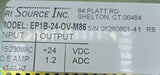 Tri Source Inc. Model EP1B-24-0V-M86 Power Supply 115/230VAC 0.5A 24VDC