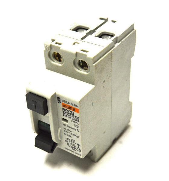 Multi 9 Rccb MERLIN GERIN RCCB MULTI9 CIRCUIT BREAKER 240 VOLTS