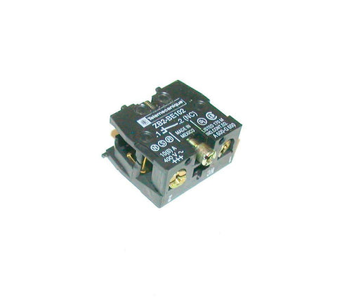 NEW TELEMECANIQUE  ZB2-BE102  CONTACT BLOCK 1 N.C. CONTACT 10 AMP