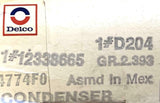 ACDelco 12338665 Distributor Condenser (3 Available)