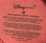 Disney Mickey Mouse Since 1928 Red Shirt Short Sleeve T-Shirt Size Medium