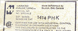 Hammond 1414PHK Metal Wall Mount Electrical Enclosure Box 12" x 10" x 5"