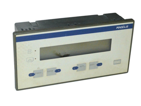 MODICON MAGELIS XBT H021010 MESSAGE DISPLAY VER 2.1 24 VDC @10 WATTS