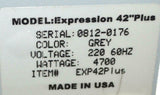 D&K Expression 42" Plus Laminator 220 VAC @ 4700 Watts - SOLD AS IS