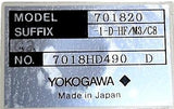 Yokogawa DL708E Digital Oscilloscope 8 Channel 100-120VAC 250VA Max 50/60HZ