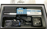BROWN & SHARPE INSIDE 1.2-1.8" ELECTRONIC MICRO-EBG .0001 BORE GAGE SET 599-280