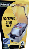 Fellowes Locking Disk File Storage Tray For 50 3.5" Diskettes (20 Available)