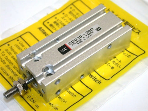UP TO 10 NEW SMC 3/4" AIR CYLINDERS WITH MAGNETIC SENSING CDU10-20D